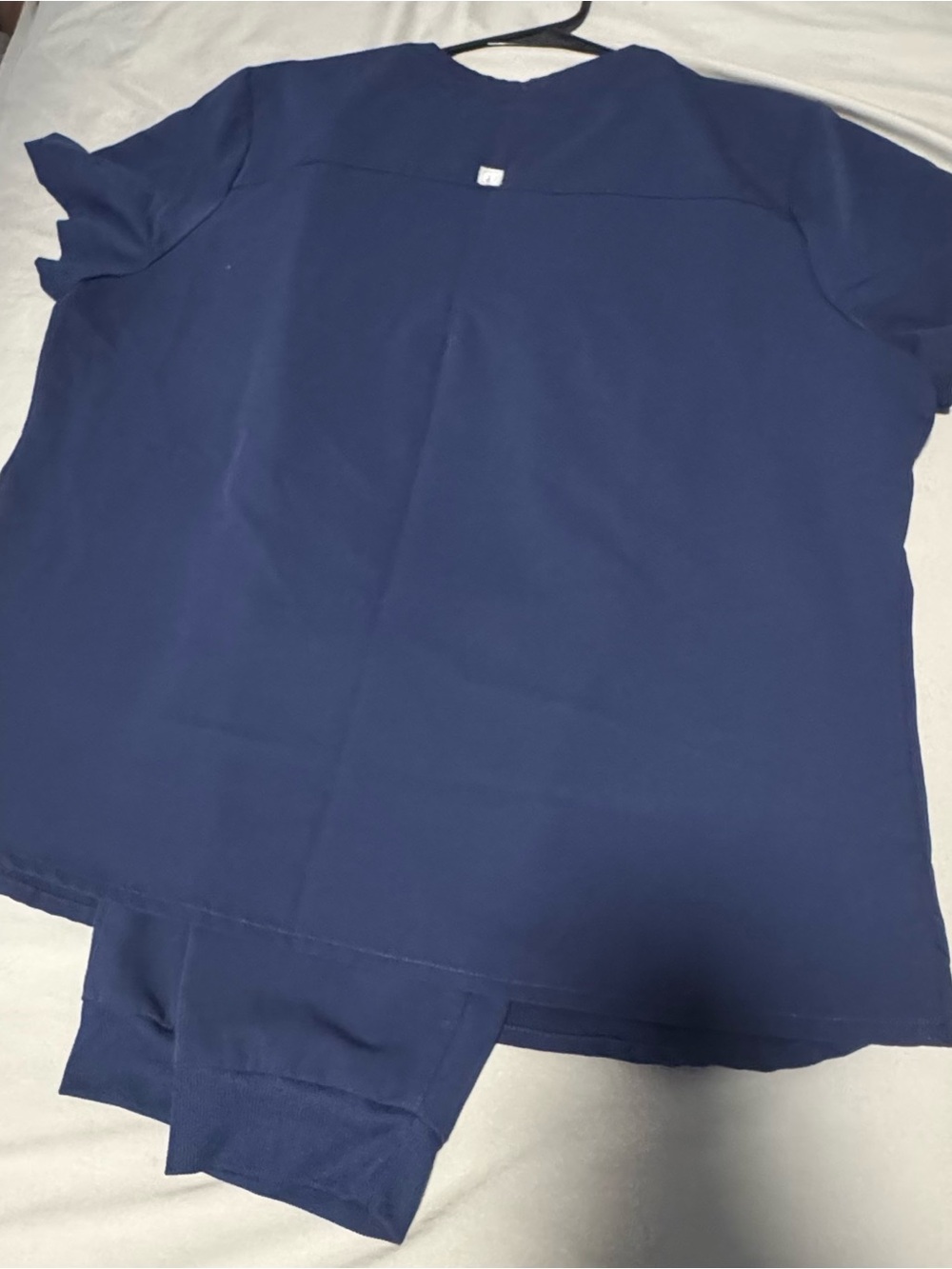 Fabletics women Short-Sleeve Top and bottom in Navy